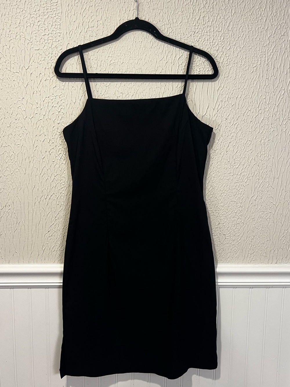 Esprit Vintage Black Spaghetti straps dress size 12